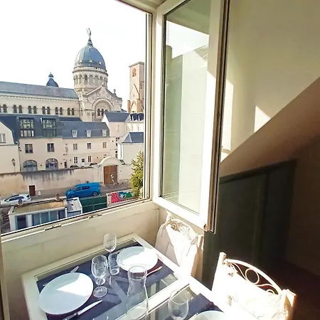 Le Basilic - T2 - Centre-ville - Cosy - Wifi - Tv アパート トゥール