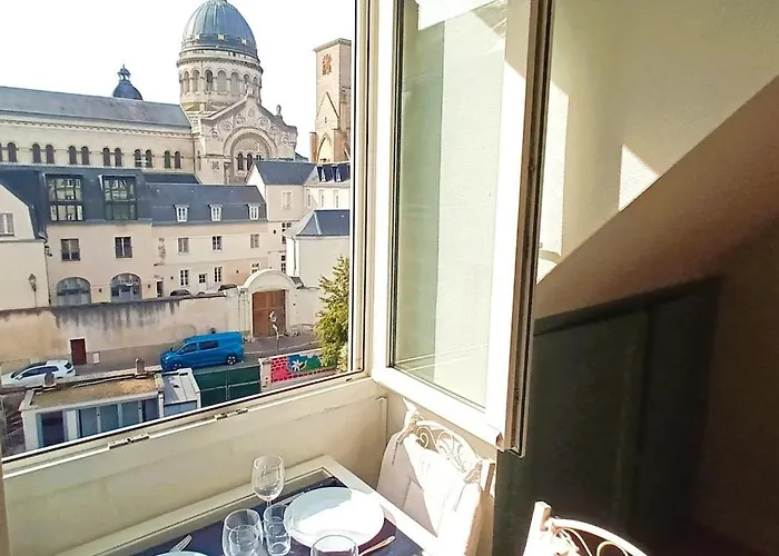 Le Basilic - T2 - Centre-ville - Cosy - Wifi - Tv 公寓 图尔